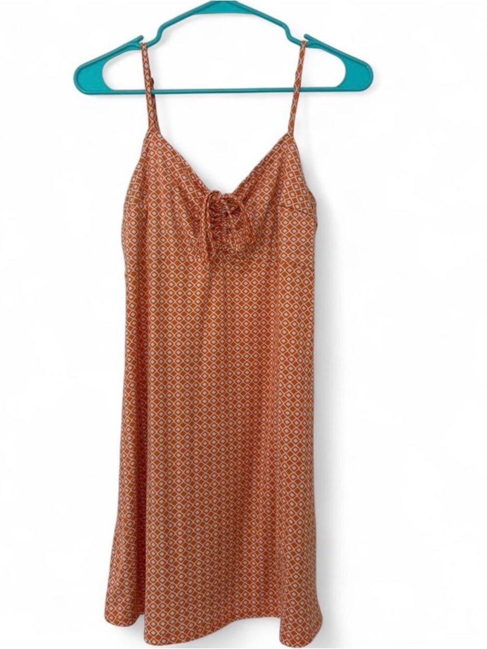 Hollister Orange Geometic Dress Sz. Med